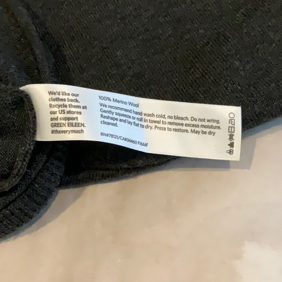 Eileen Fisher S 100% wool - Picture 6 of 7